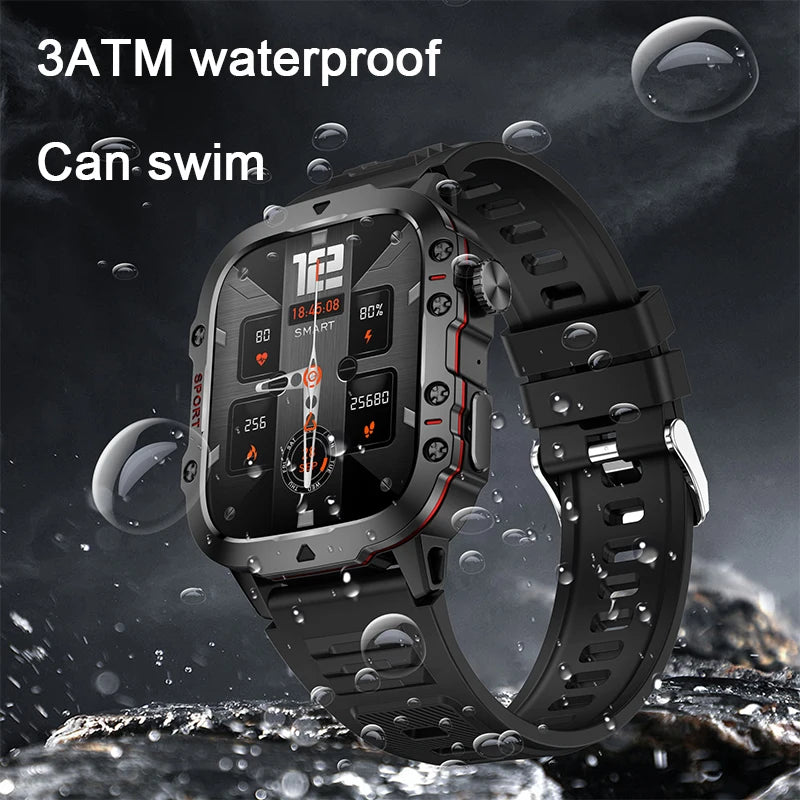 Smart Watch for Men - IP68 Waterproof Fitness Tracker