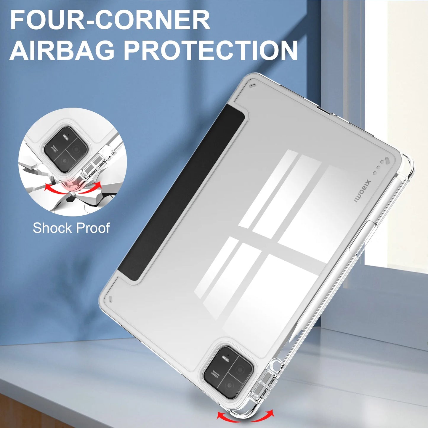 Transparent Case for Xiaomi Mi Pad 5/6 Pro 11 12.1"