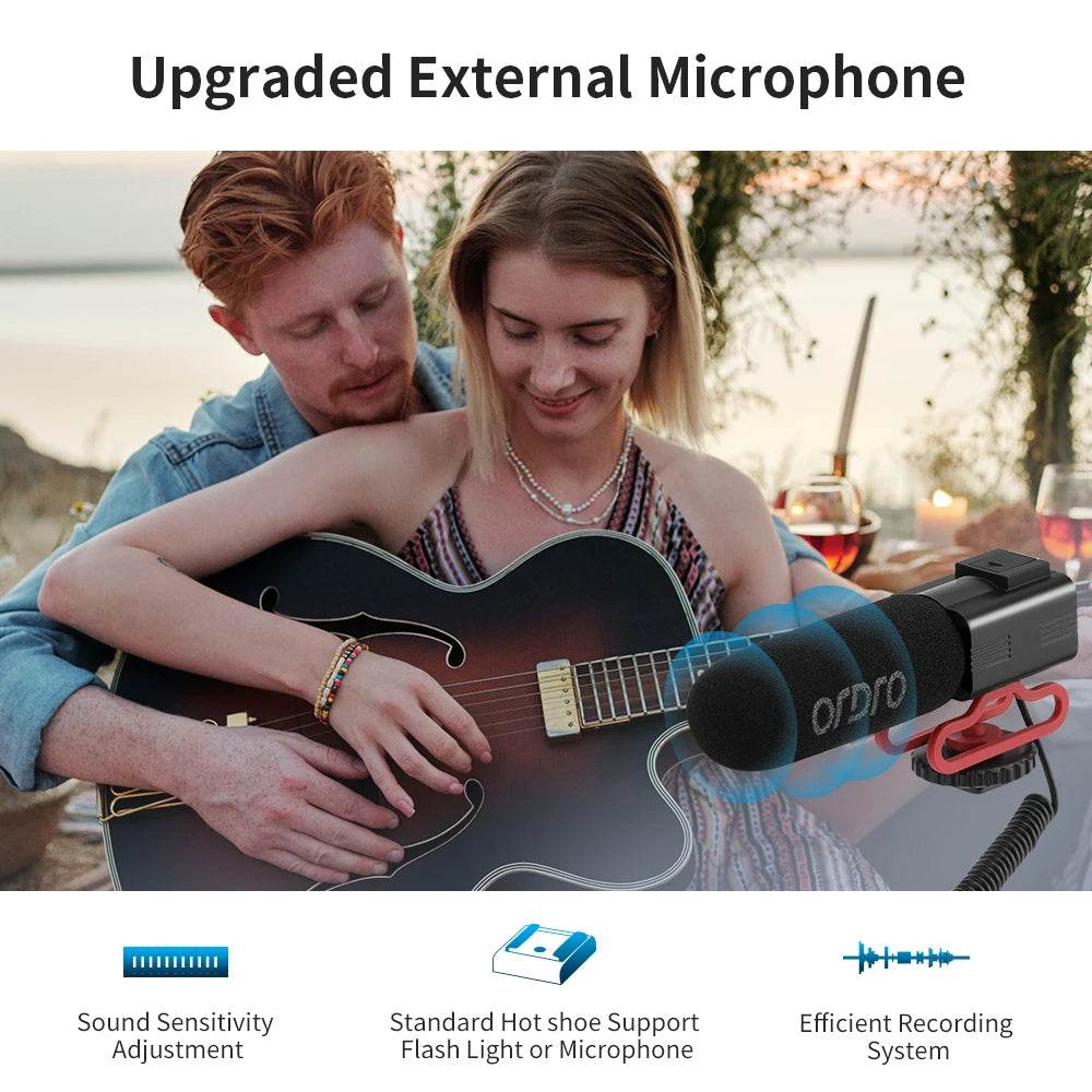 Cameră Digitală Ordro Z20 cu Viziune Night Vision 1080P - Venduqo