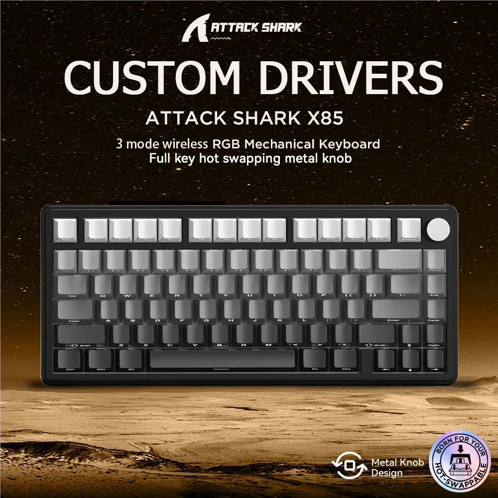 Attack Shark X85 Wireless Mechanical Keyboard