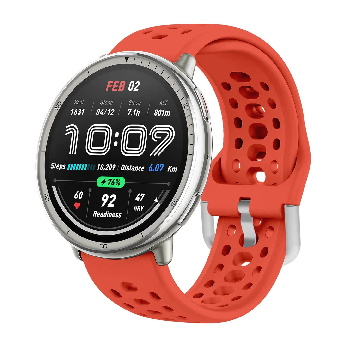 Brățară din Silicon pentru Amazfit Active 2 - Brățară Sport Breathing - Venduqo