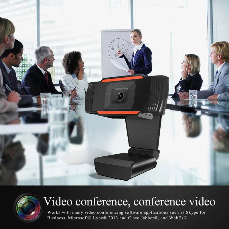 Webcam 4K cu Microfon - Camera USB pentru Laptop - Venduqo