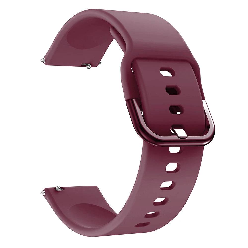 Pangă de Silicona 20mm pentru Amazfit GTS 4/2 Mini GTS 3, Bip 3/Bip U Pro - Venduqo