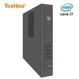 TexHoo Mini PC with Intel Core i7/i5, 500GB SSD, Windows 10 Pro