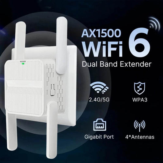 Extensor WiFi 6 AX1500 Dual Band Range Extender