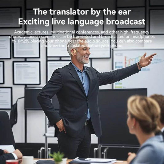 Casti Bluetooth Xiaomi AI Translator cu Traducere Instantanee - Venduqo