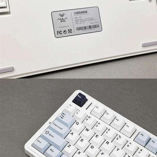 F75 80 Keys Tri-Mode Gaming Keyboard - RGB Hot Swappable