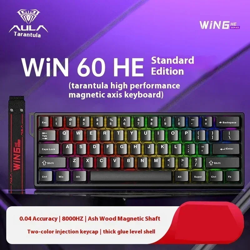 AULA Win60 Win68 HE Mechanical Gaming Keyboard with RGB