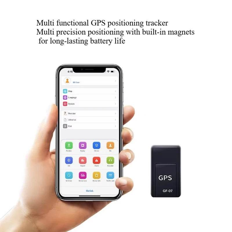 Dispozitiv GPS Mini Tracker Magnetic pentru Autovehicule - Venduqo