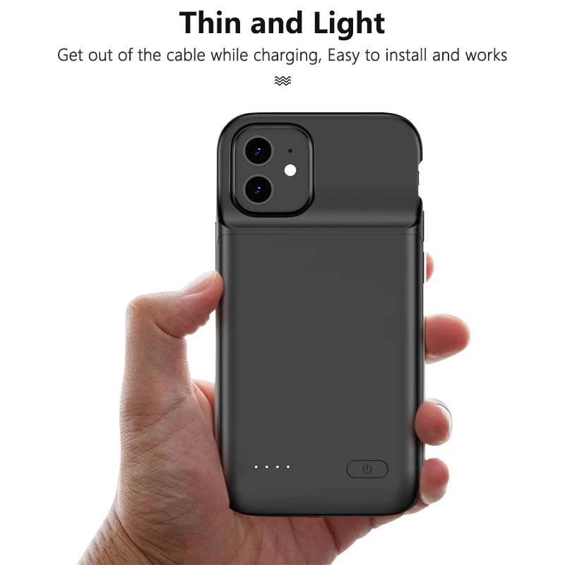 Carcasa de Încărcare cu Baterie pentru iPhone 12/13 Pro Max și Mini - Venduqo