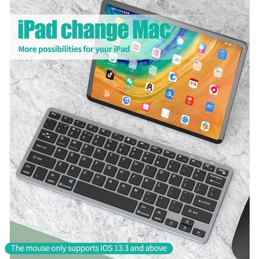 Set Tastatură și Mouse Wireless Bluetooth 2.4G Reîncărcabil - Venduqo