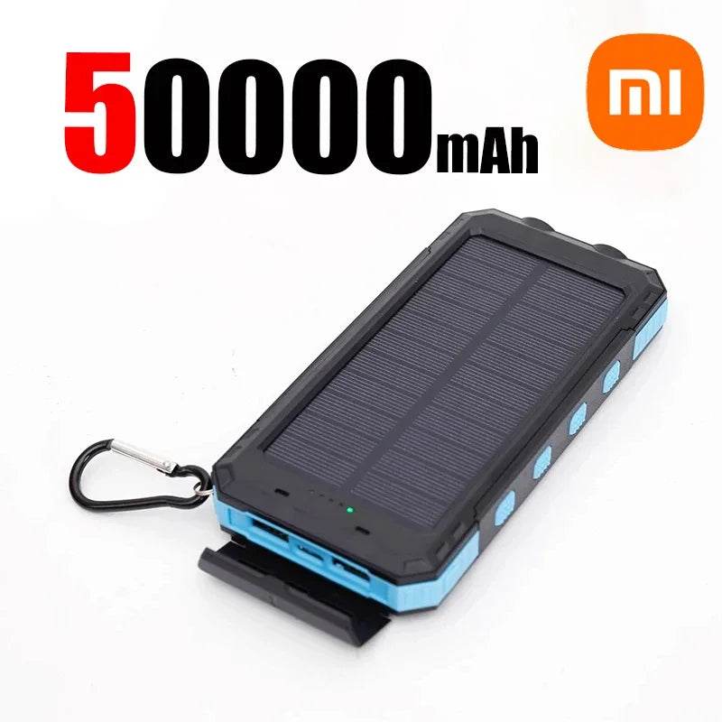 Power Bank Solar Xiaomi 200000mAh cu Lampa LED - Venduqo