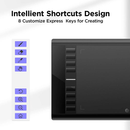 Tableta Grafică UGEE M708 10x6 inch cu 8 Taste Scurte - Venduqo