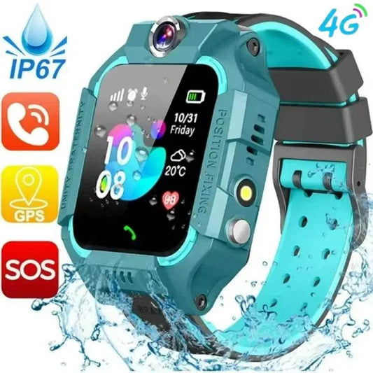 4G Kids Smart Watch with SOS GPS and Camera