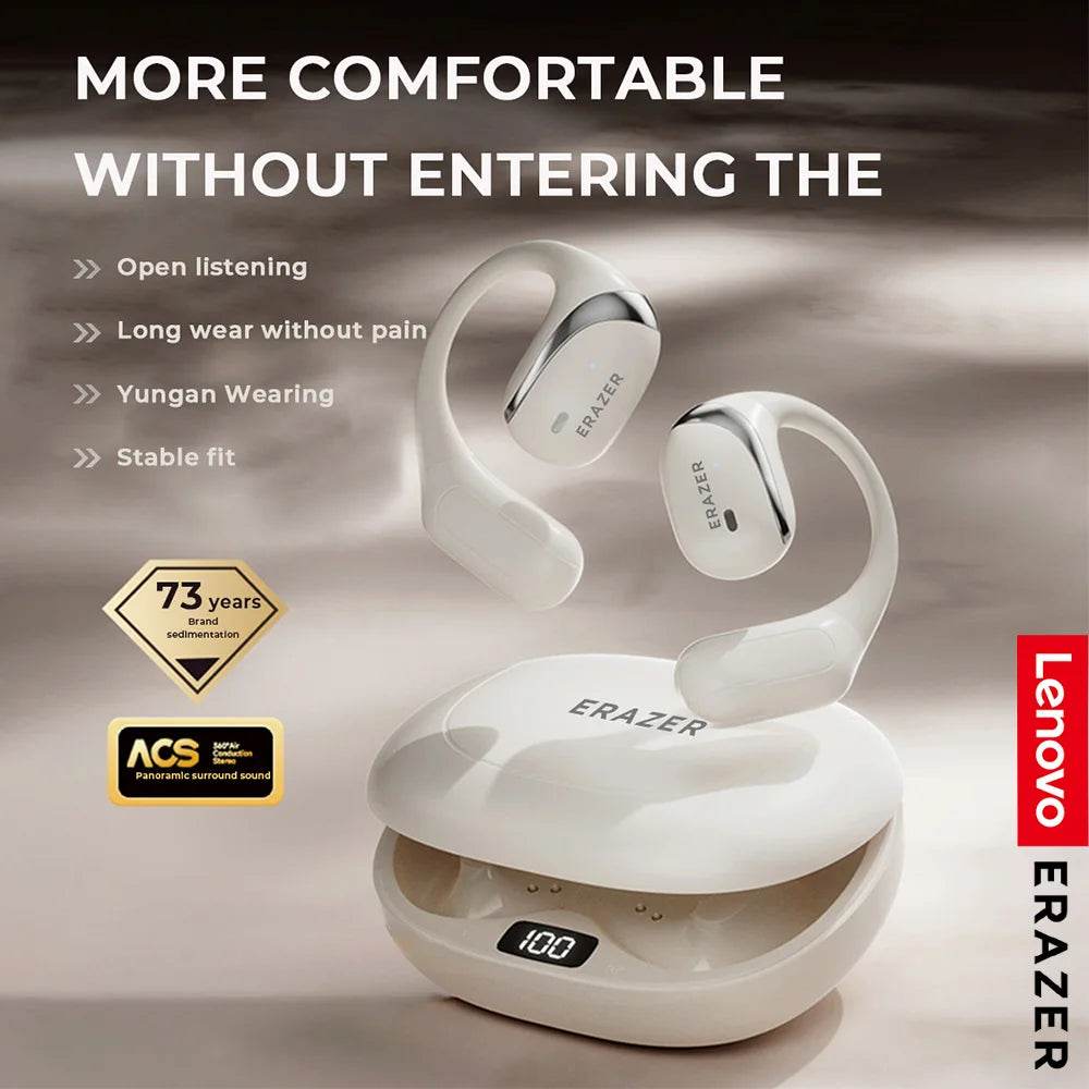Căști Wireless Lenovo ERAZER X9 cu Mic și Reducere Zgomot - Venduqo