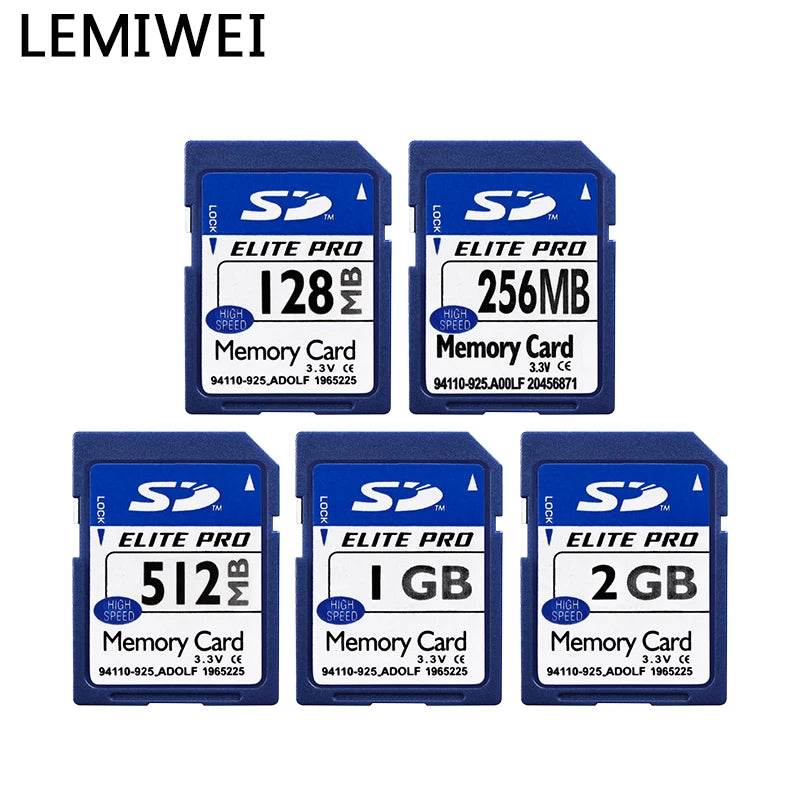 LEMIWEI 128MB to 2GB SD Card for Camera