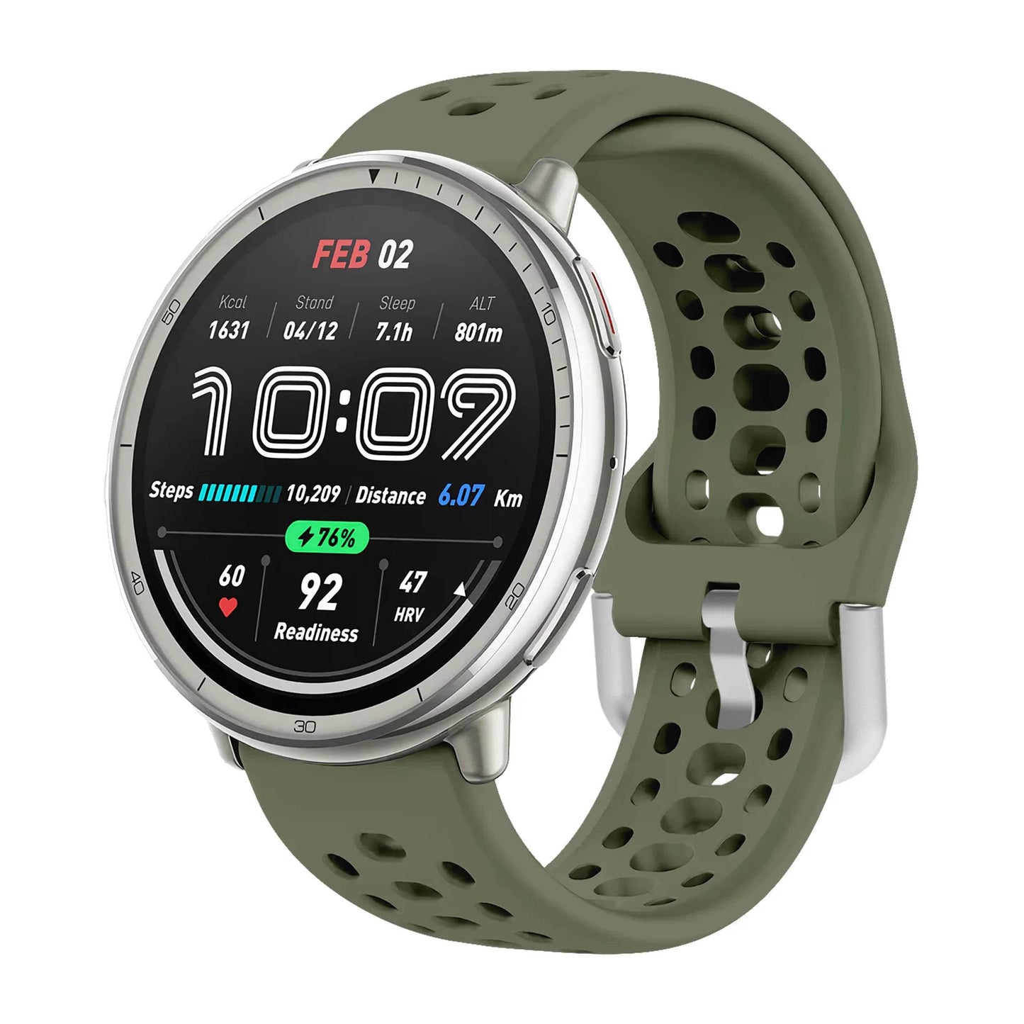 Brățară din Silicon pentru Amazfit Active 2 - Brățară Sport Breathing - Venduqo