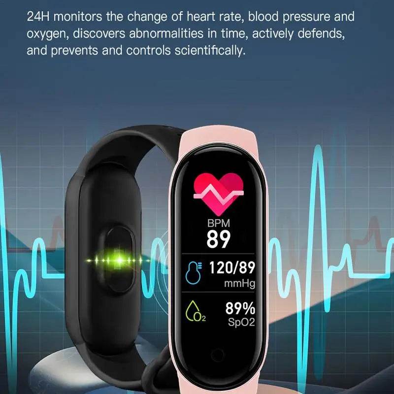 Brățară Inteligentă Waterproof Fitness Tracker Monitor Puls 0.96in - Venduqo