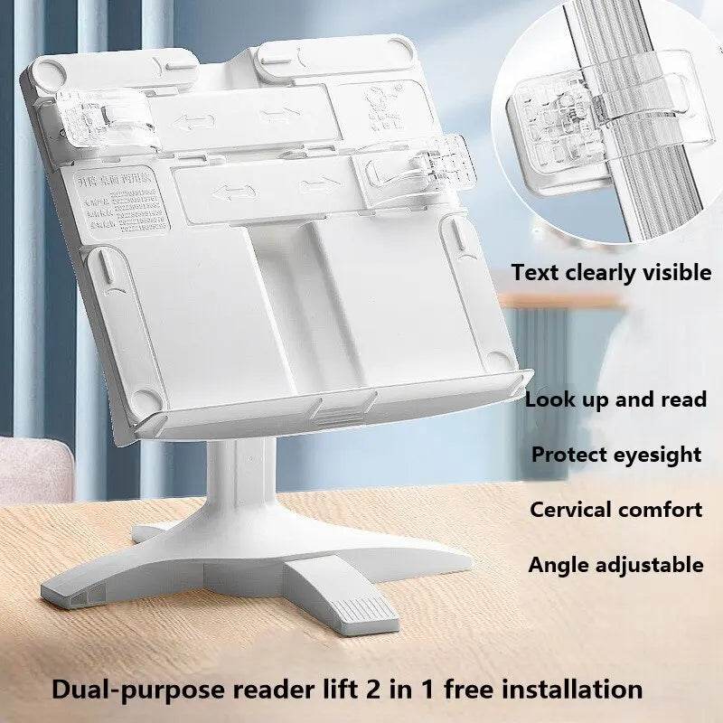 Adjustable Multifunctional Book and Tablet Stand