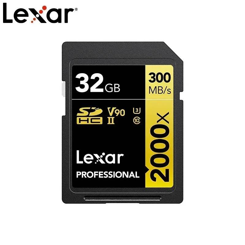 Card de Memorie Lexar SD UHS-II V90 - 32GB/64GB/128GB/256GB/512GB - Venduqo