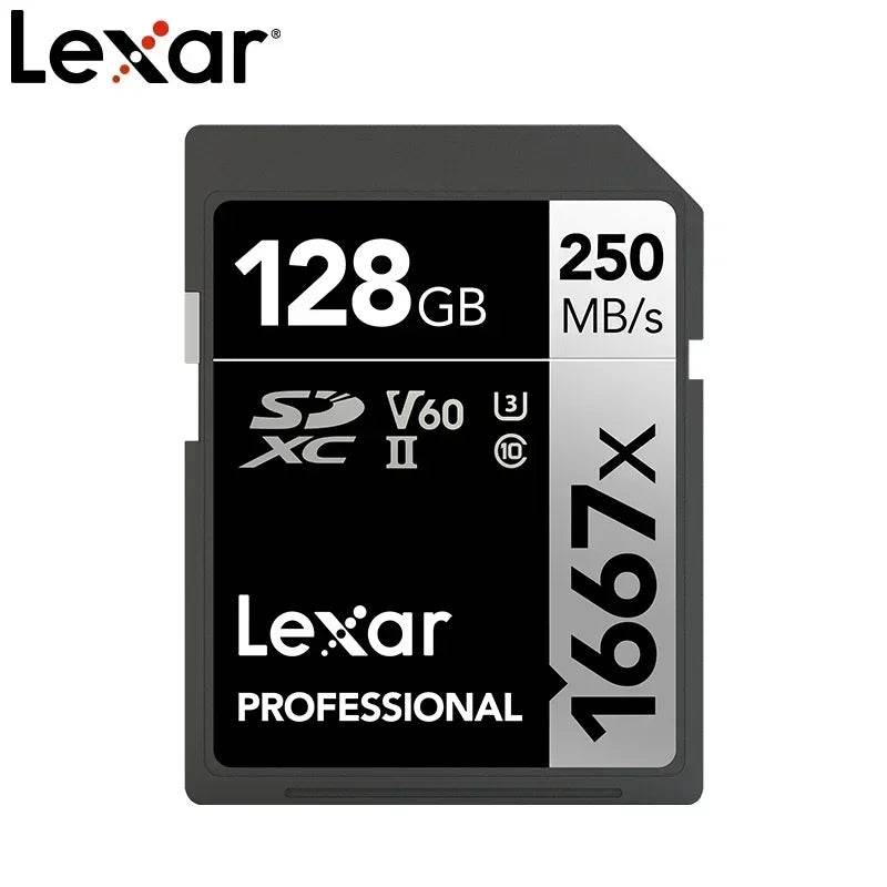 Card de Memorie Lexar SD UHS-II V90 - 32GB/64GB/128GB/256GB/512GB - Venduqo