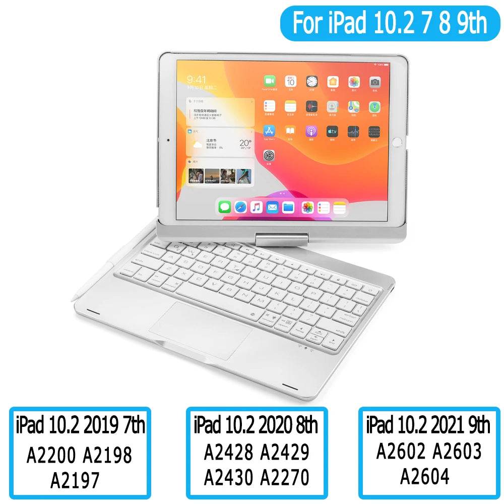 Carcasa cu Tastatură Rotativă pentru iPad 10.2 - 11 - Mini - Venduqo