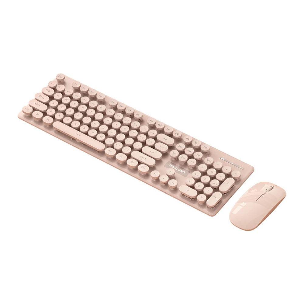 Set Tastatură și Mouse Wireless Reîncărcabil Ergonomic - Venduqo