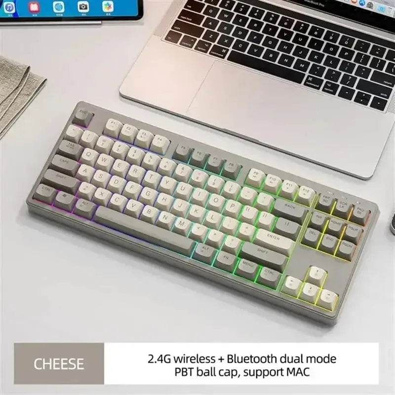 M87 Tastatură Wireless cu 87 Taste, Bluetooth și RGB - Venduqo