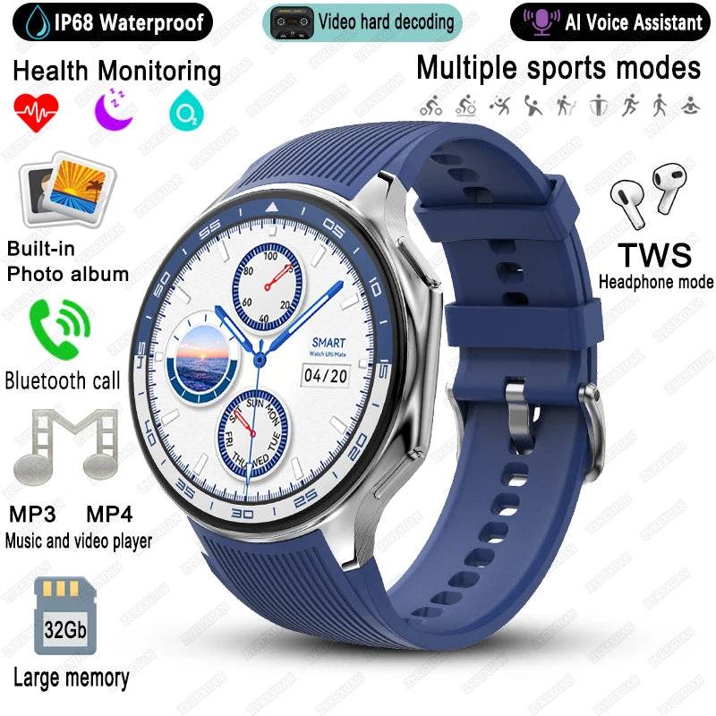 Ceas inteligent OPPO Watch X pentru bărbați, 32G, video, waterproof - Venduqo