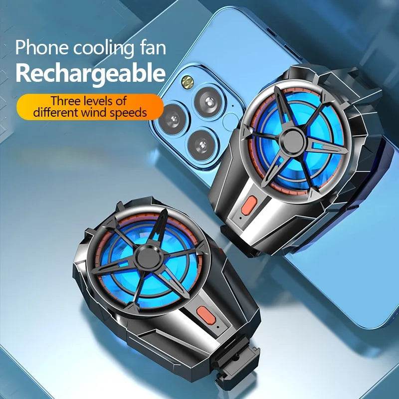 X52 Wireless Phone Cooler - Gaming Fan with 300mAh Battery