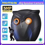 2K 5MP WiFi Owl Camera for Baby and Home Monitoring