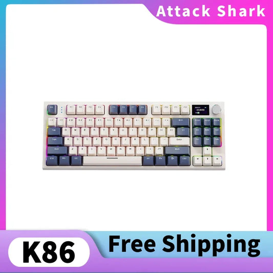 Attack Shark K86 Wireless Mechanical Keyboard 75%