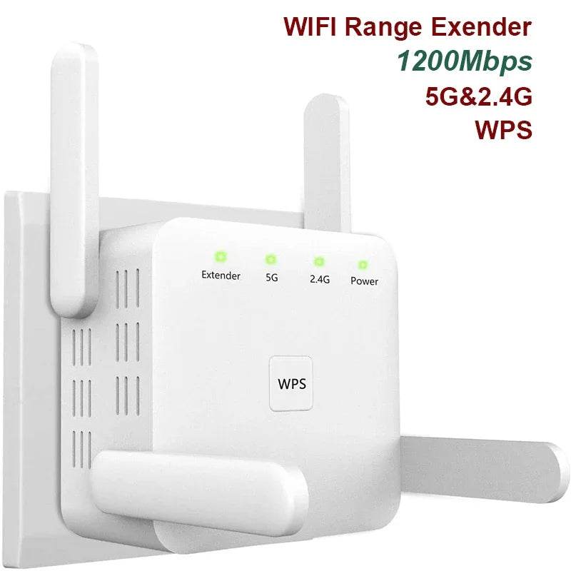 Extensor WiFi 5G Amplificator Signal 1200Mbps - Venduqo