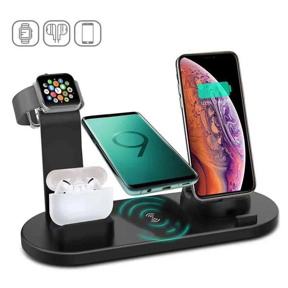 Încărcător Wireless 7 în 1 pentru iPhone, Apple Watch, Airpods - Venduqo