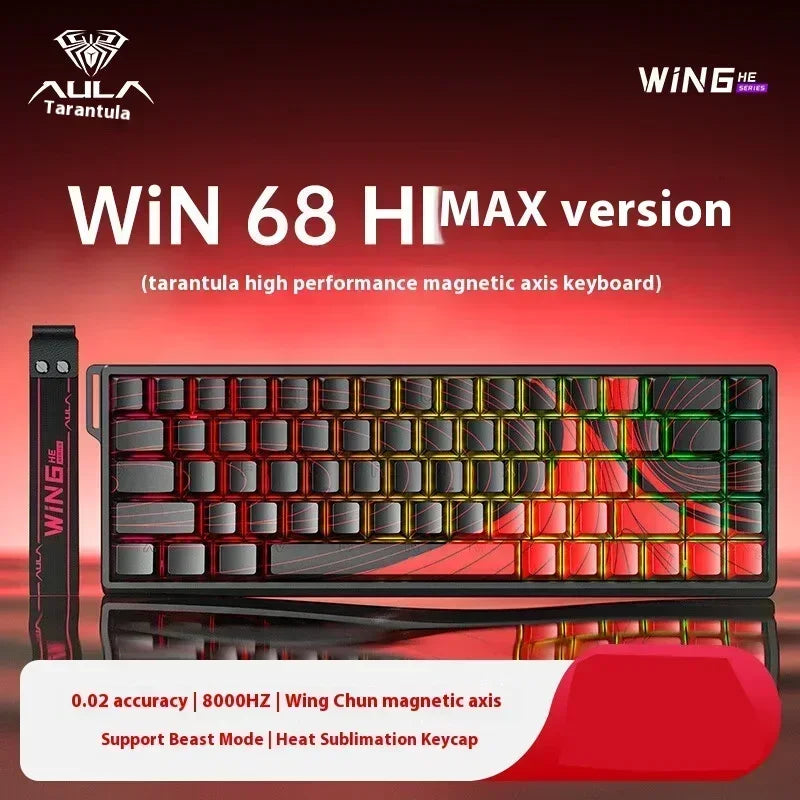 AULA Win60 Win68 HE Mechanical Gaming Keyboard with RGB