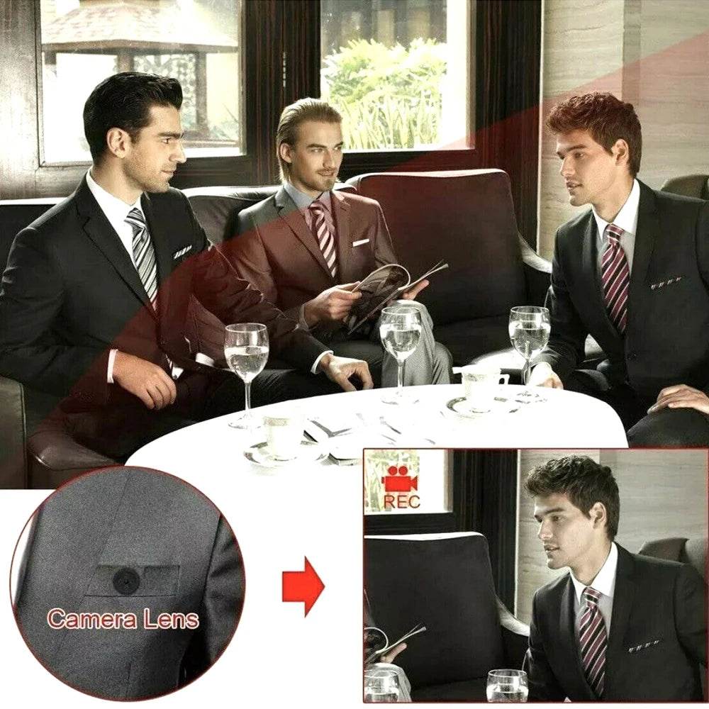 CUGUU Mini Camera HD Wireless - Recorder Video Compact - Venduqo