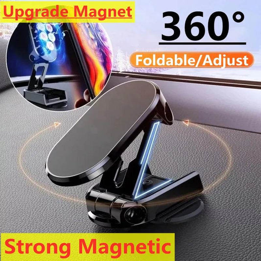 Magnetic Car Phone Holder with Adjustable Arm