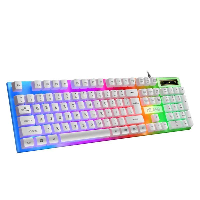 Tastatură USB Wired RGB 104 Taste pentru Gaming - Venduqo