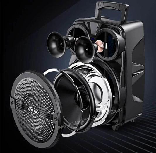 Boxa portabilă Bluetooth 8 inch, subwoofer de dans outdoor - Venduqo