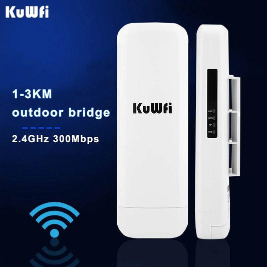 KuWFi 300Mbps Outdoor WiFi Repeater