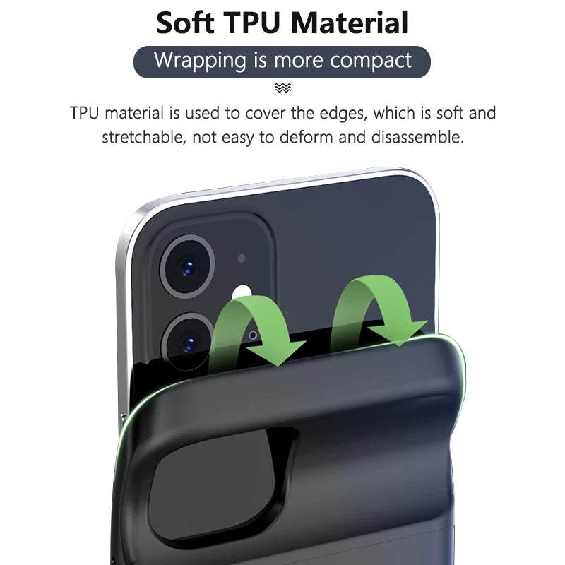 Carcasa de Încărcare cu Baterie pentru iPhone 12/13 Pro Max și Mini - Venduqo