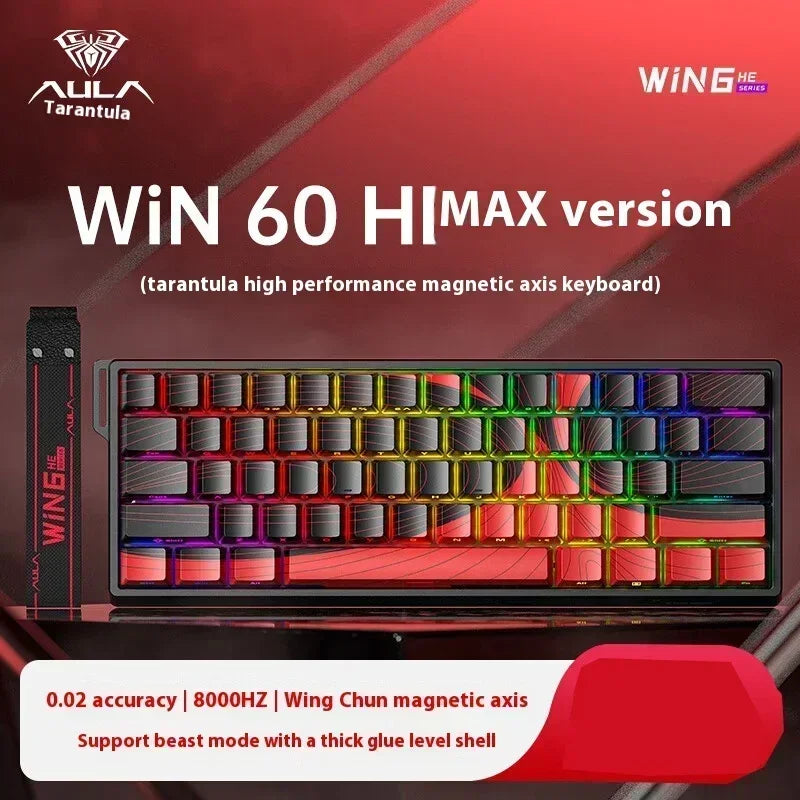 AULA Win60 Win68 HE Mechanical Gaming Keyboard with RGB