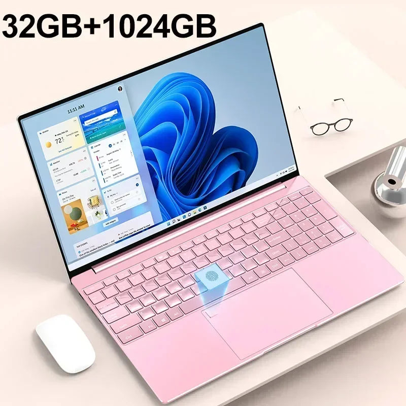 15.6" Portable Laptop - 32GB RAM, 2TB SSD, Windows 11