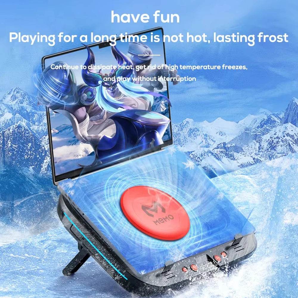 Eswirepro FL08 Cooler pentru Laptop cu Ventilator Puternic - Venduqo