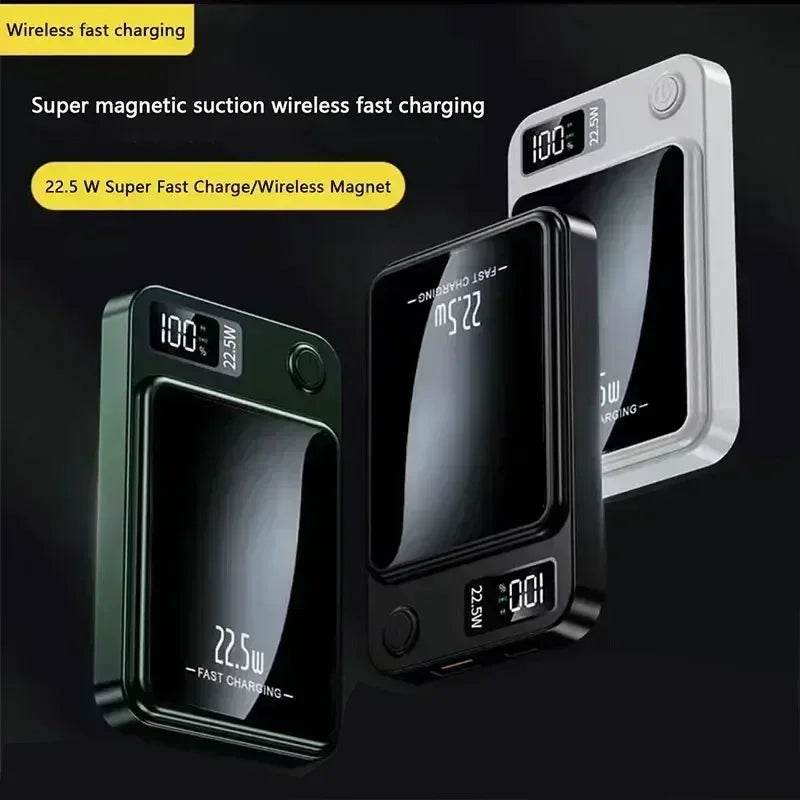 Bancă de alimentare wireless rapidă portabilă 50000mAh pentru iPhone 12/13/14 Pro Max - Venduqo