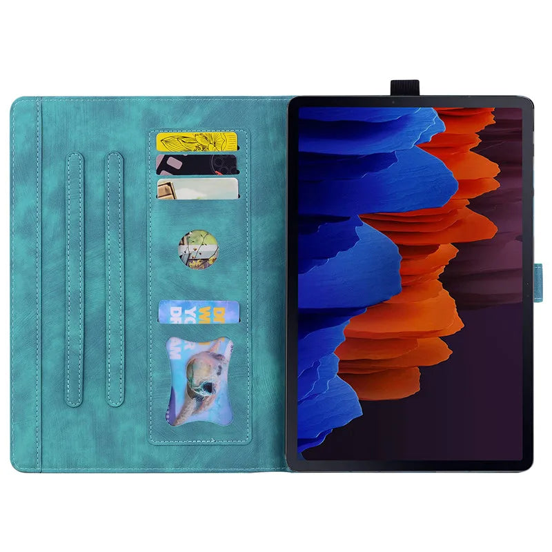 Samsung Galaxy Tab S9 FE 10.9" 3D Flower Cat Case