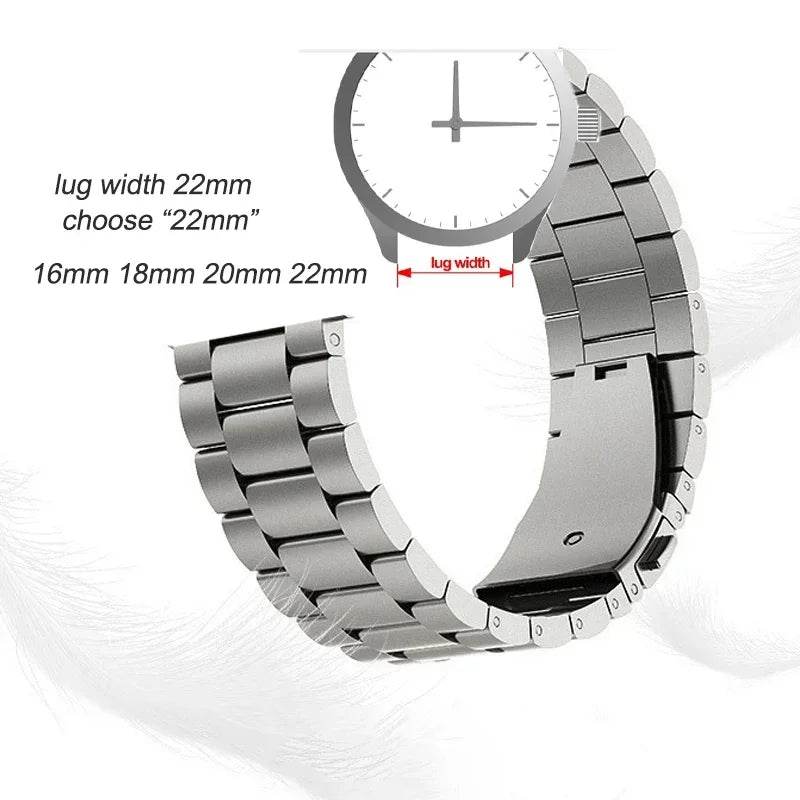 Curea din Titan pentru Ceas Smart 16mm 18mm 20mm 22mm - Venduqo