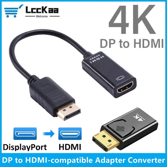 DP 4K to HDMI Adapter - DisplayPort to HDMI Converter