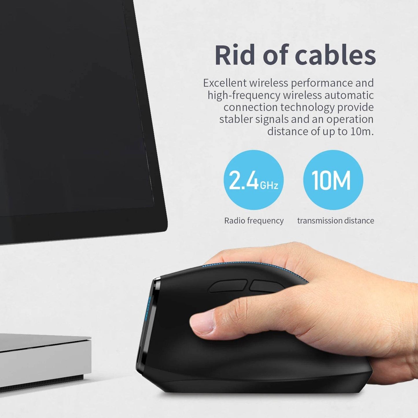 Mouse Wireless ZELOTES F-36A 2.4G cu Încărcare - Venduqo