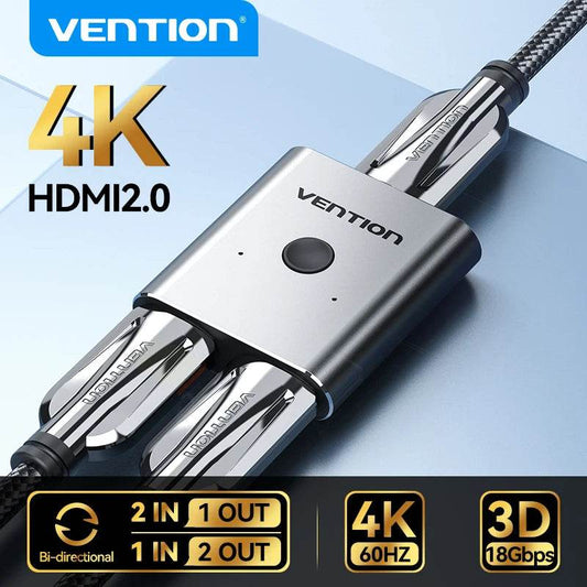 Vention HDMI 2.1 Splitter Switch 8K 60Hz & 4K 120Hz